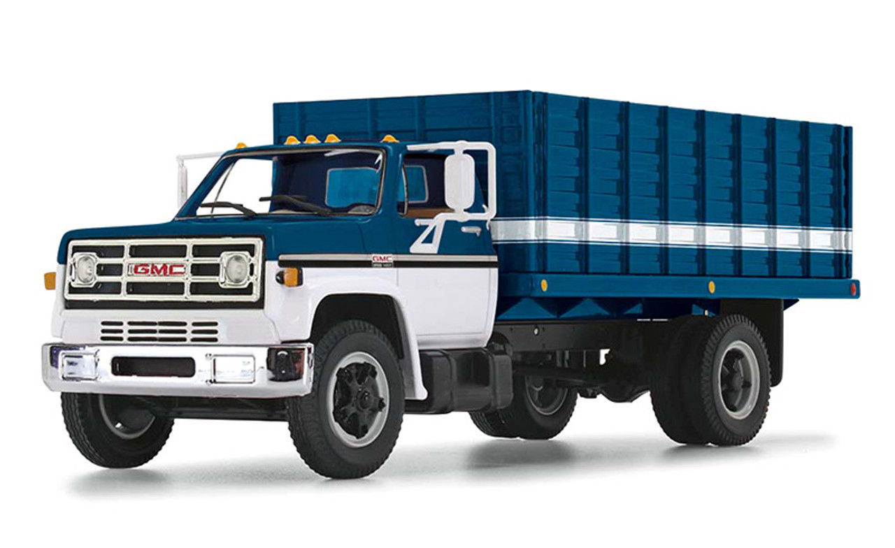 Blue & White 1970s Chevrolet® C65 Grain Truck