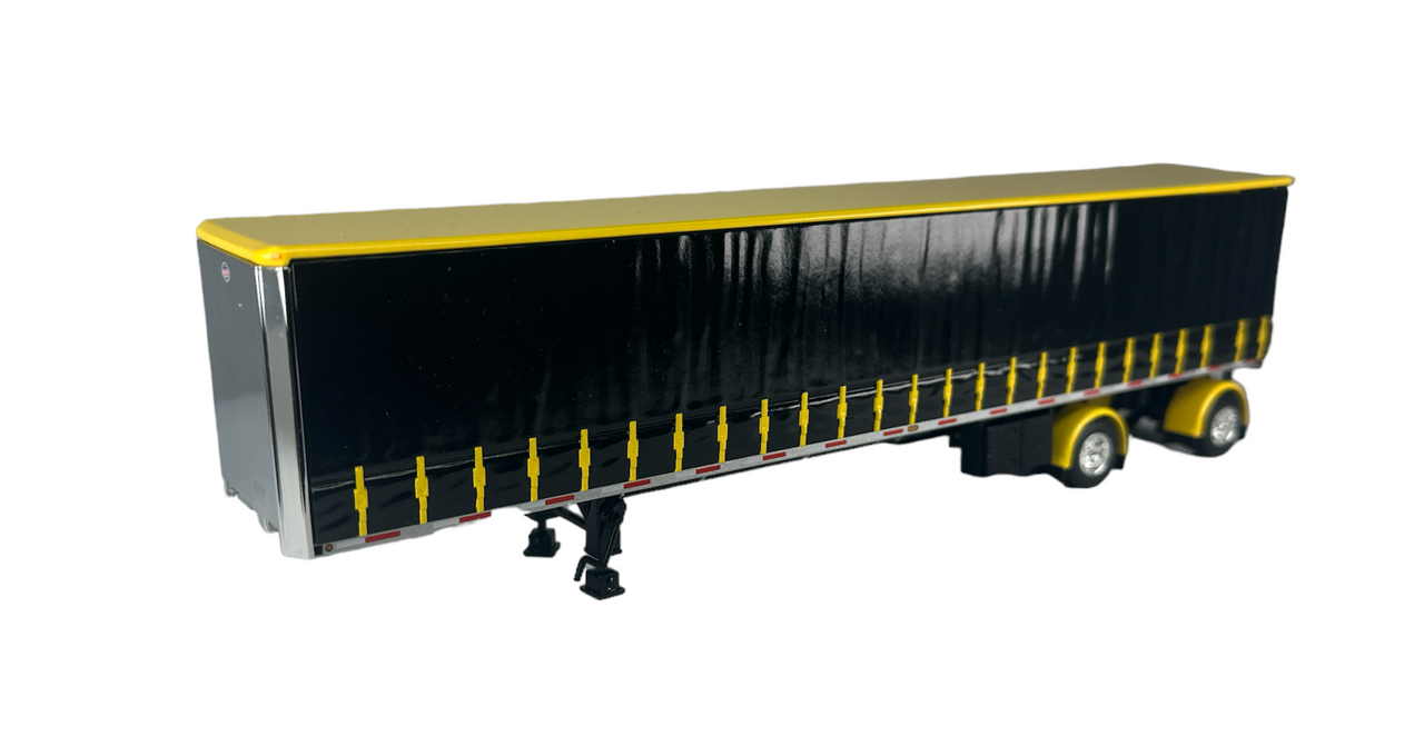 60-1667T- Black & Yellow Utility Taughtliner Trailer
