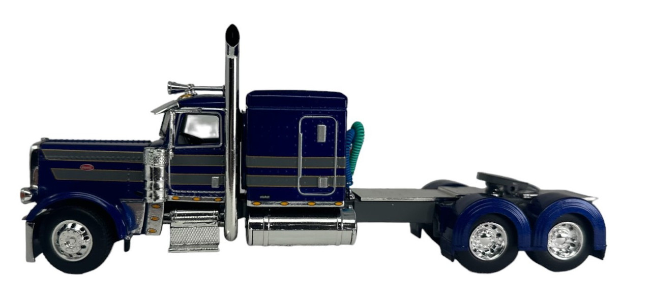 Blue & Gray Peterbilt 389 63" flattop sleeper