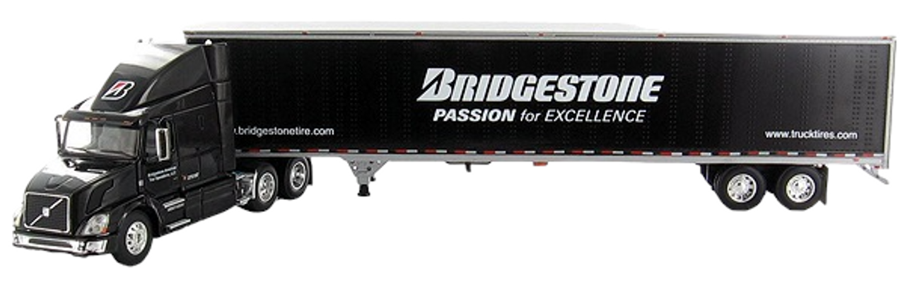 DCP 32464 Bridgestone Volvo VNL630 with Van Trailer