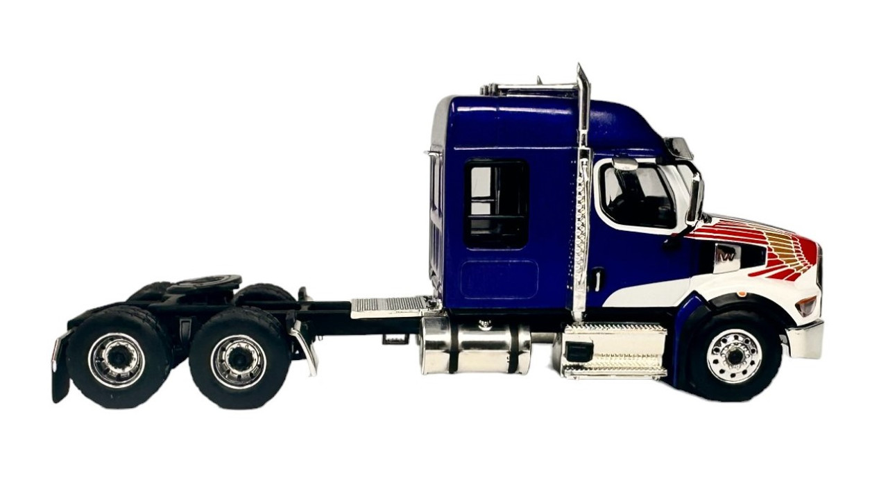 1:64 Mini GT 1:64 Blue & White Western Star 49X Cab