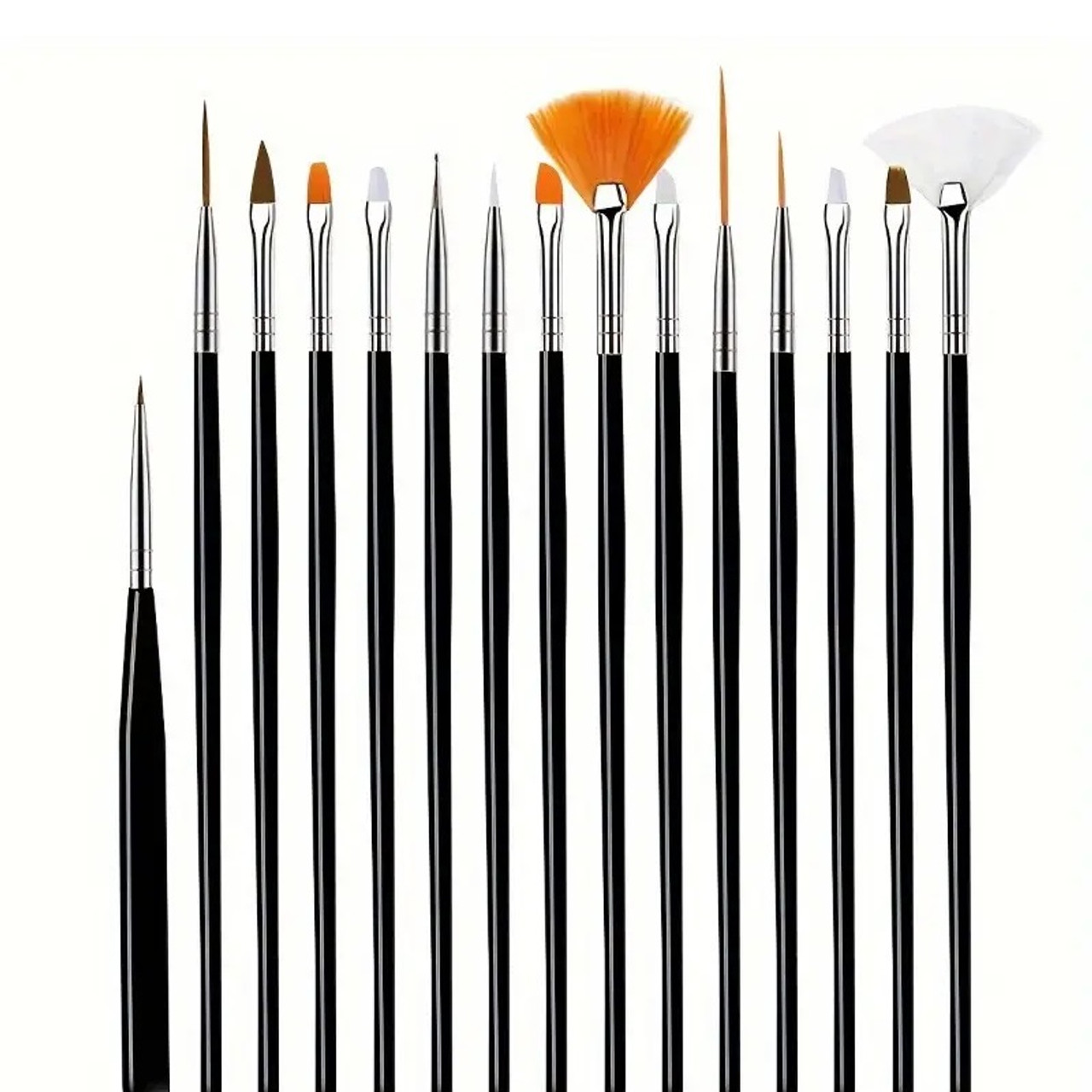 15 Piece Paintbrush Set