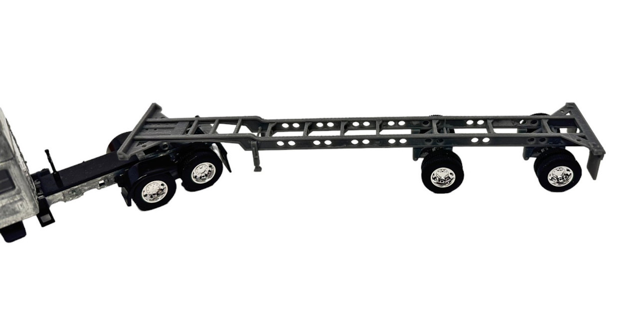 Spread-Axle 3D Printed 40' Container Trailer Kit with Axles for Mini GT 40' Containers