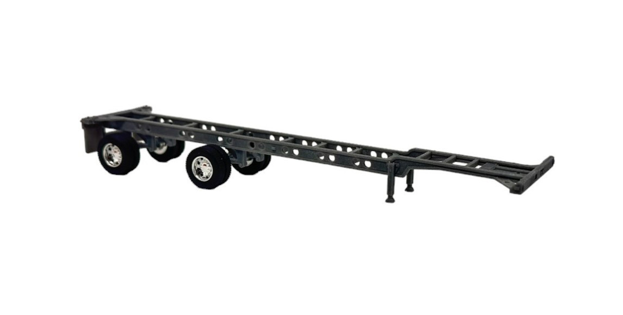 Spread-Axle 3D Printed 40' Container Trailer Kit with Axles for Mini GT 40' Containers