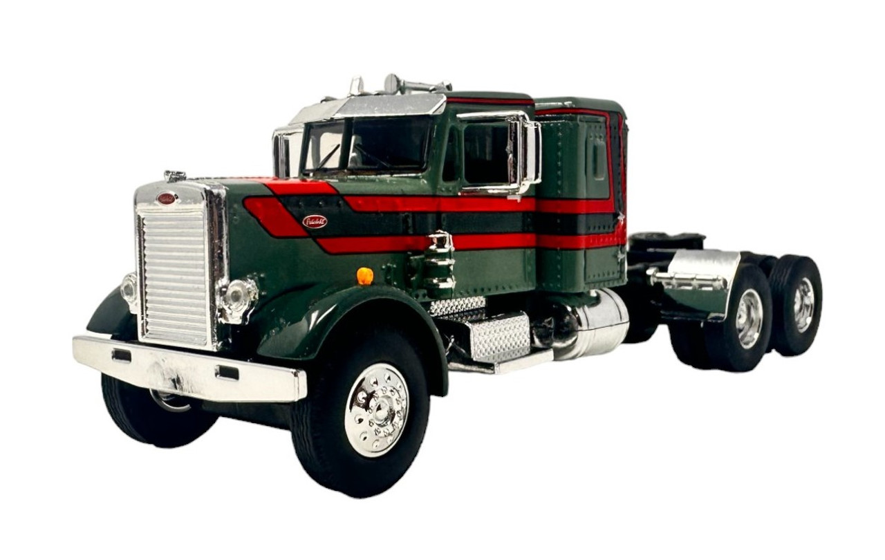 Peterbilt 351 with 36" Sleeper - Gray & Red