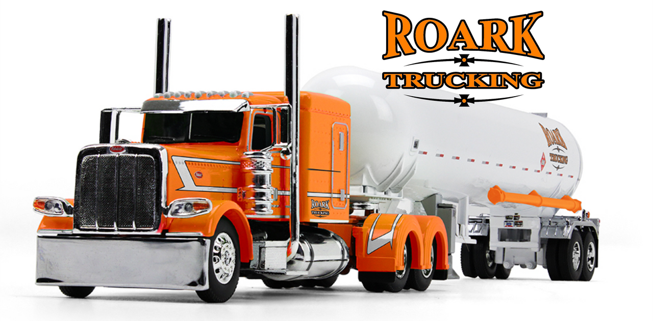 60-1917 - Roark Trucking - Under Pressure - - Peterbilt® Model 389 with 63" Flat Top Sleeper & Mississippi® LP Tank Trailer