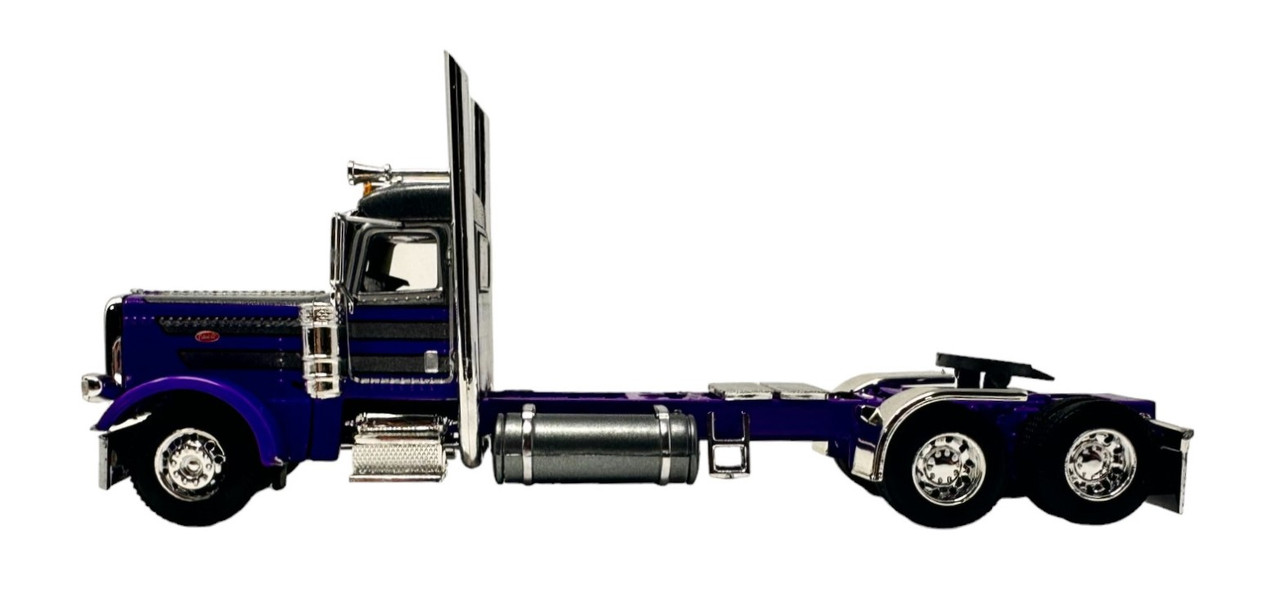 60-1677DC - DCP Purple & Gray Peterbilt 389 Day-Cab