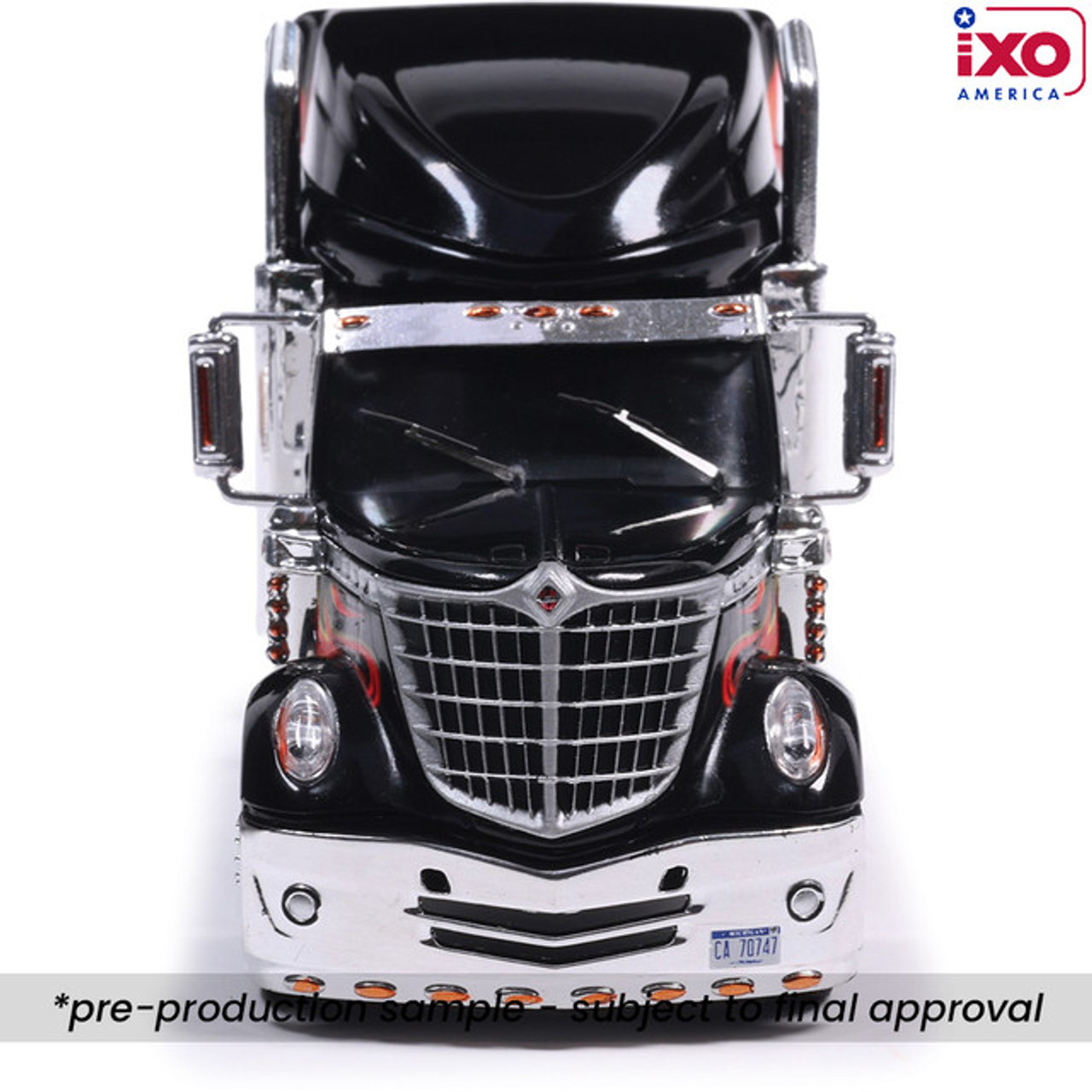 IXO - 1:64 - 2010 International Lonestar - Black with flames