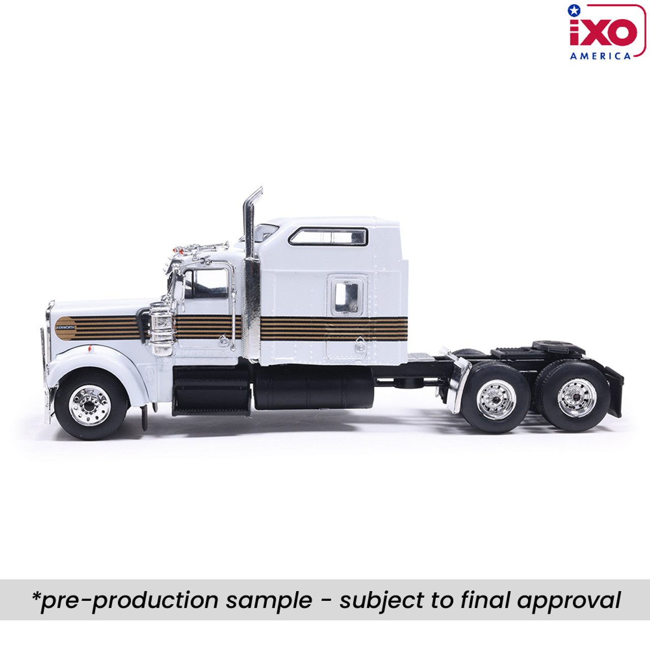 IXO - 1:64 - Kenworth W900 - White with Comet