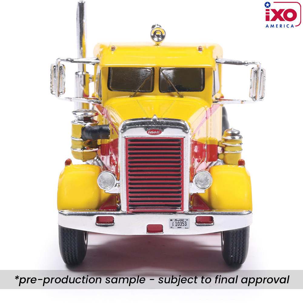 p*k様 【ラスト業界最安値】アメックス　ノベルティ　ゴールド　おもちゃ　ユリー Pre-order, deposit only - ixo 1/64 - 1963 Peterbilt 281 - Yellow