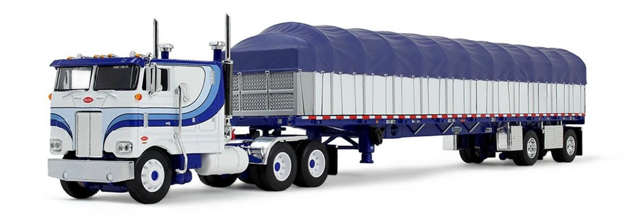 60-2056: Black/Red Kenworth W900A with 60” Aerodyne Sleeper & 53