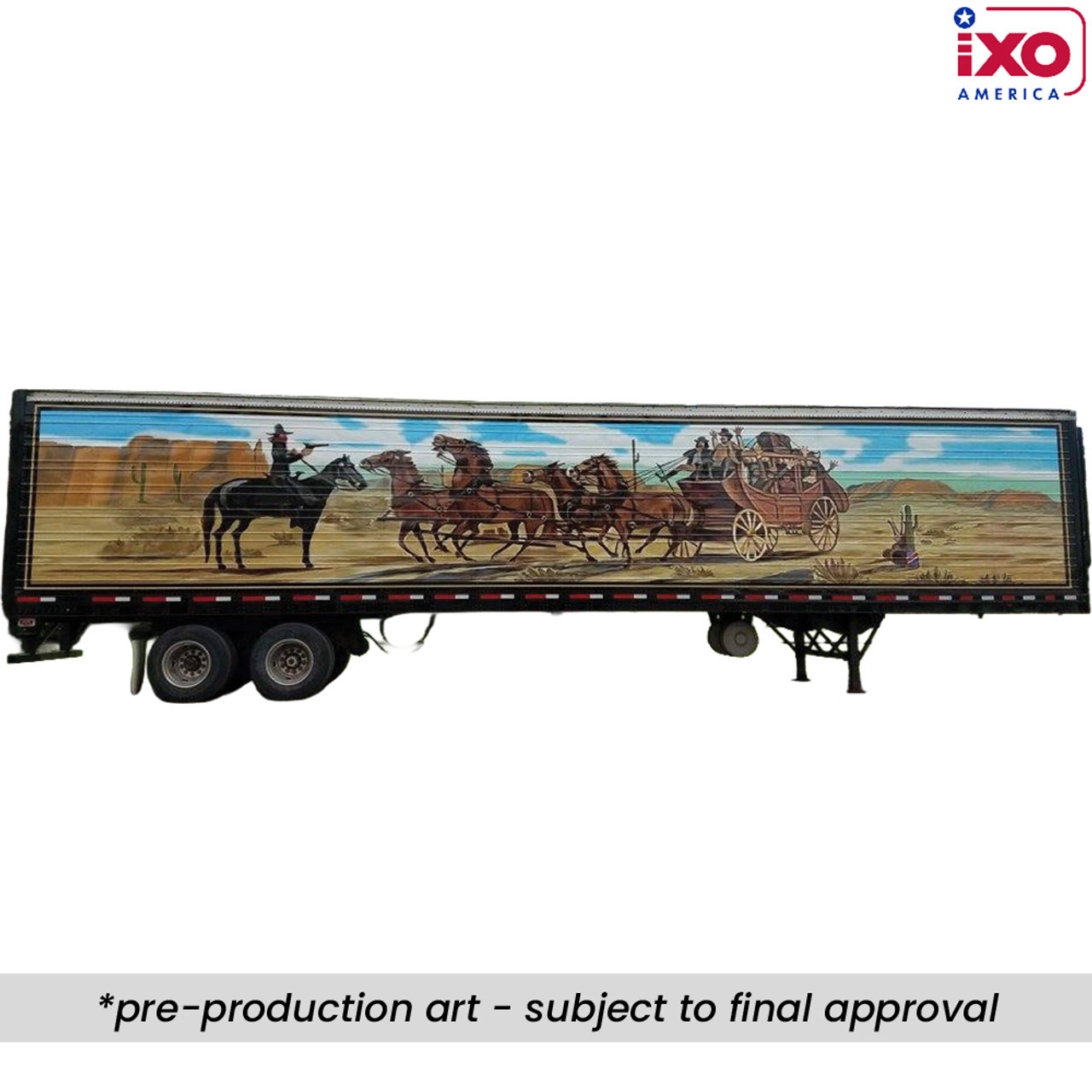 Pre-order, deposit only - ixo 1/64 Smokey & the Bandit - 1976 Kenworth W900 -  with Trailer Pre-order, deposit only - ixo 1/64 Smokey & the Bandit - 1976 Kenworth W900 -  with Trailer