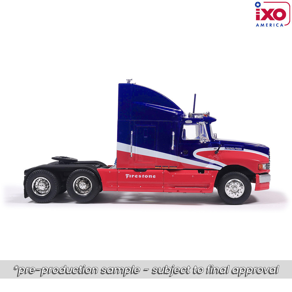 ixo 1/64 - 1963 Peterbilt 281 - Yellow and Red