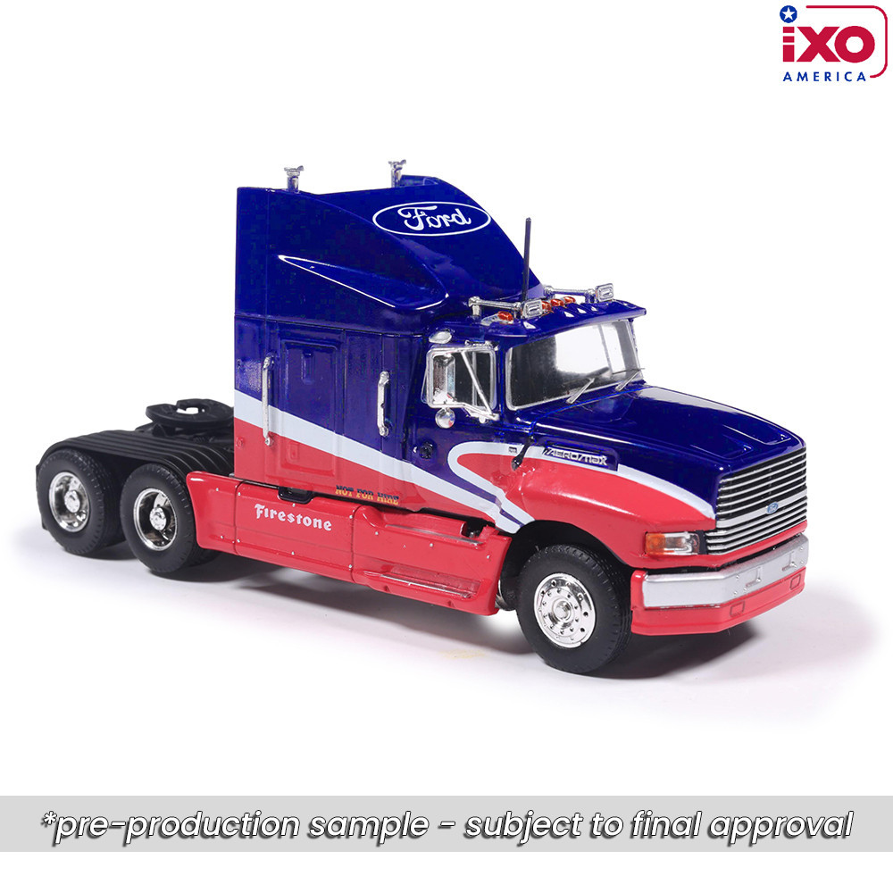 ixo 1/64 - 1963 Peterbilt 281 - Yellow and Red