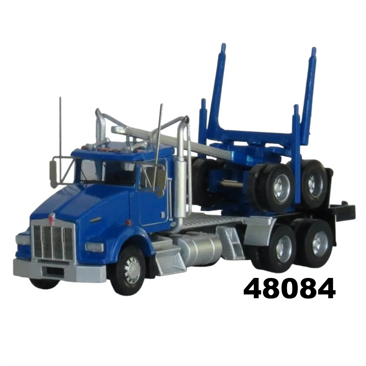 N-Scale/1:160 Trainworx Logging Truck - Kenworth T800 - Blue