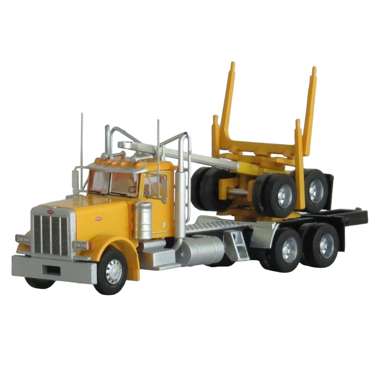 N-Scale/1:160 Trainworx Logging Truck - Kenworth W900A - Yellow