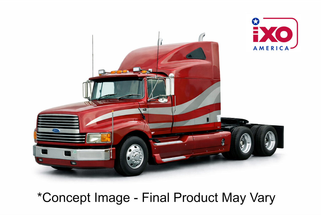 Pre-order, deposit only - ixo - 1:64 1980 Ford Aeromax - Burgundy and Gray