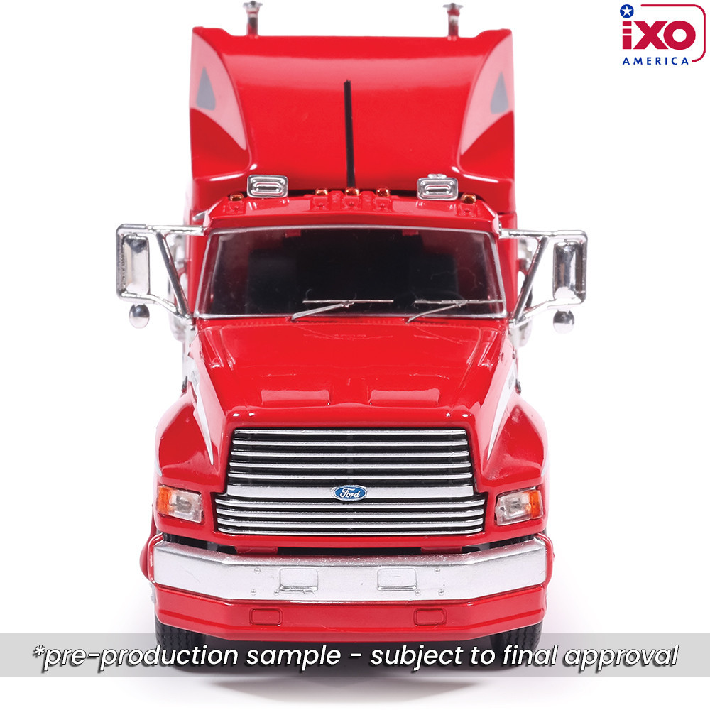 Pre-order, deposit only - ixo - 1:64 1980 Ford Aeromax - Red and Gray