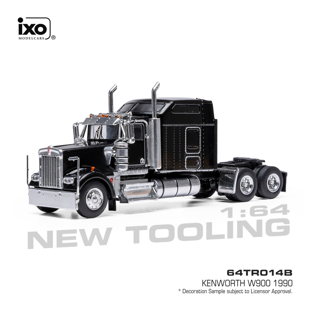 IXO - 1:64 - Red & White 1976 Kenworth K100 Aerodyne Cab