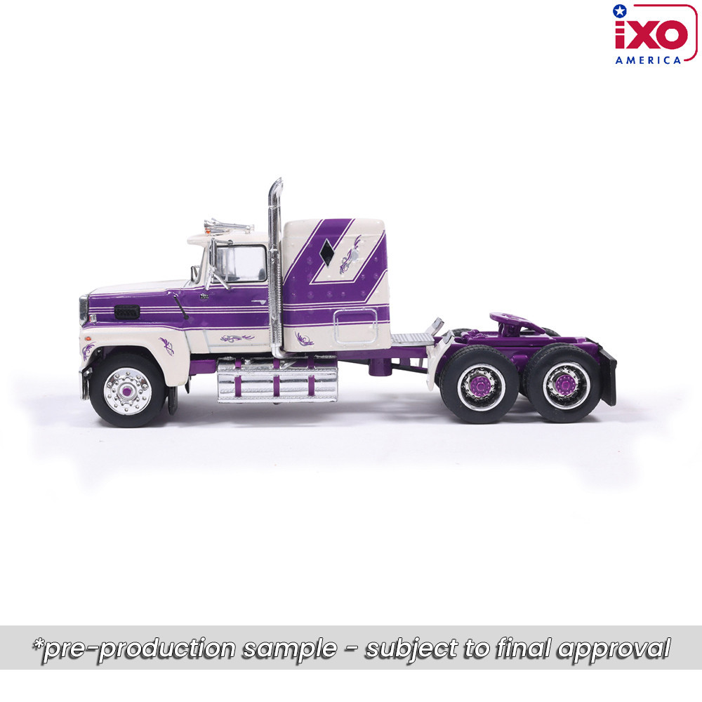 Pre-order, deposit only - ixo - 1:64 1978 Ford LTL-9000 - Purple & Cream