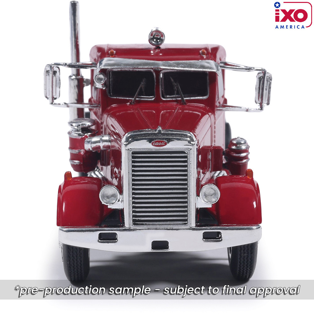 Pre-order, deposit only - ixo - 1:64 1963 Peterbilt 281 - Burgundy