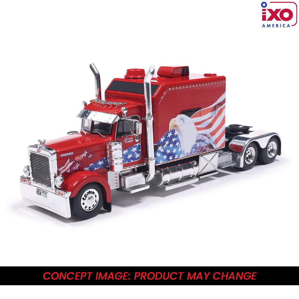 Pre-order, deposit only - ixo 1:64 Peterbilt 379 Custom - Black