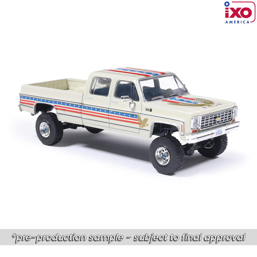 Pre-order, deposit only - 1/64 1976 Chevrolet Custom Deluxe K30 Fleetside - July 4th Exclusive