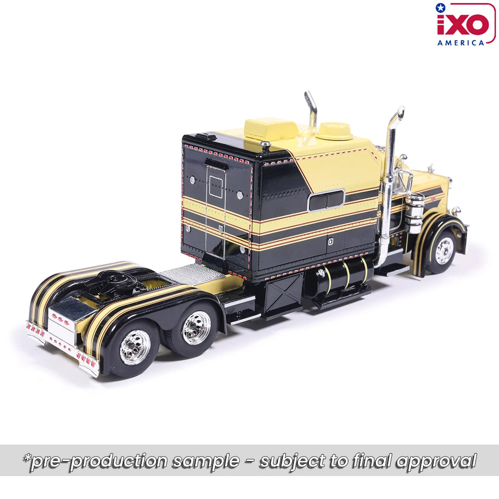 Pre-order, deposit only - 1:64 2002 Peterbilt 379 Big Bunk - Yellow and Black