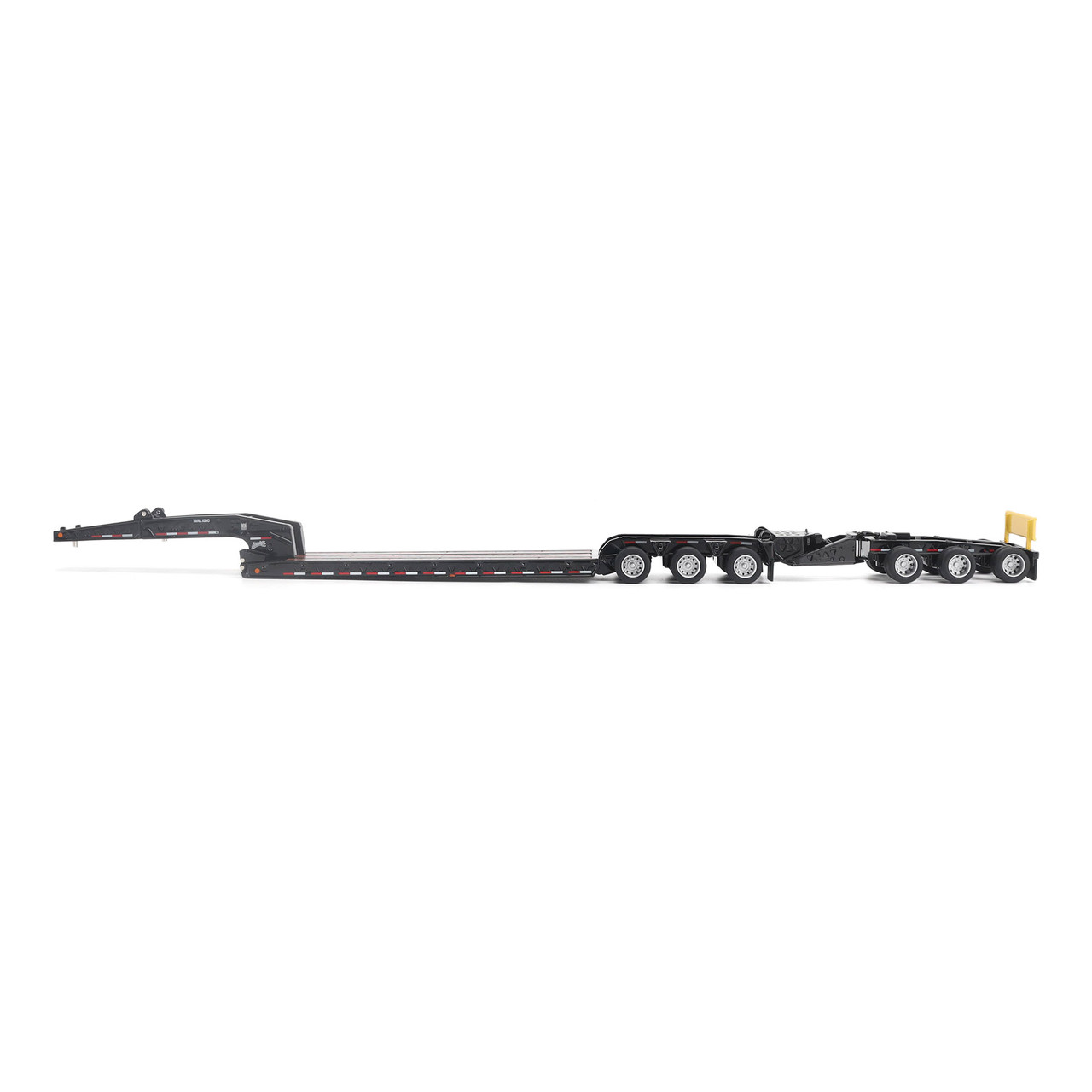 Pre-order, Deposit Only - DM 1/64 Trail King TK170 Hydraulic Detachable Gooseneck Lowboy Trailer with Jeep & Booster