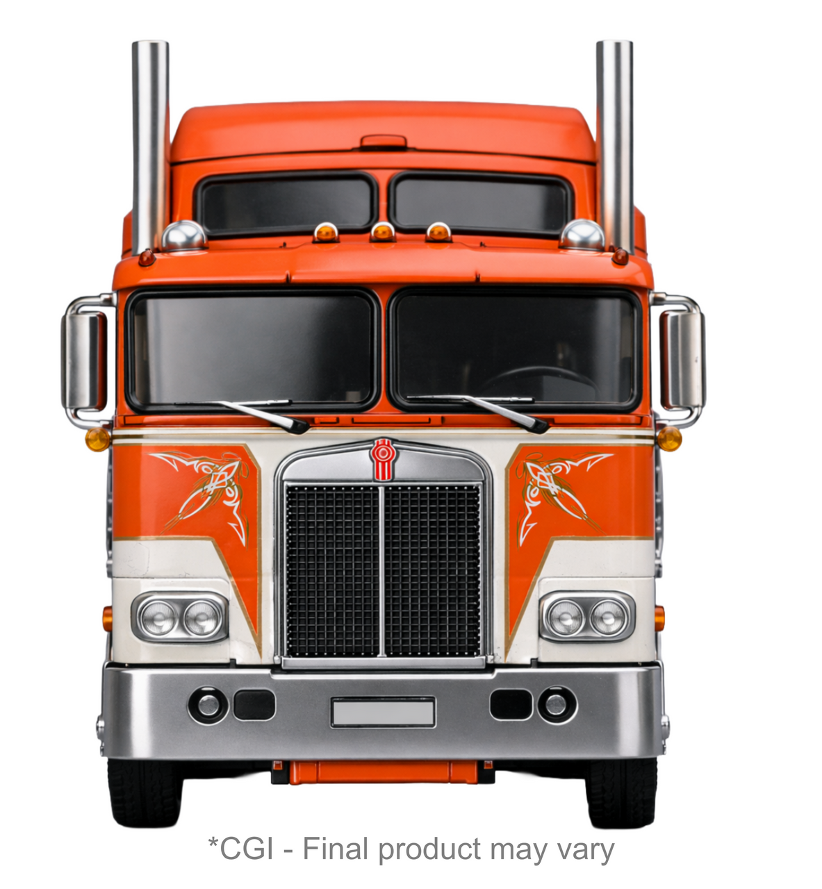 Pre-order, deposit only - IXO - 1:64 1976 Kenworth K100 Aerodyne - Orange