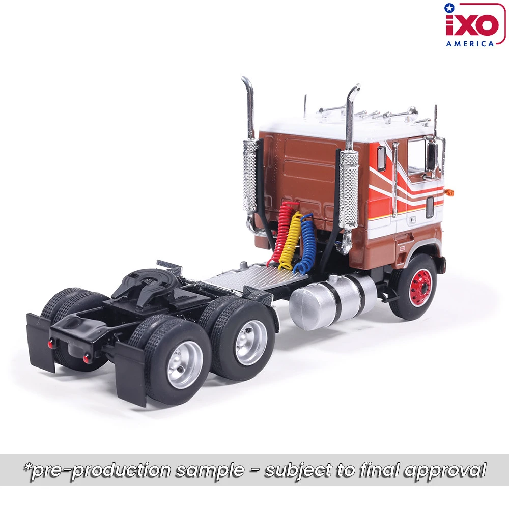 Pre-order, deposit only - IXO - 1:64 Ford CL 9000 - Brown and Red