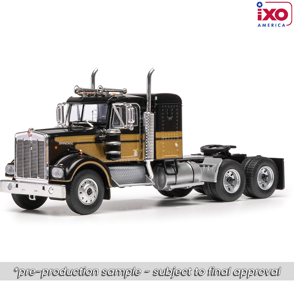Pre-order, deposit only - IXO - 1:64 - Kenworth W900 - Black & Gold