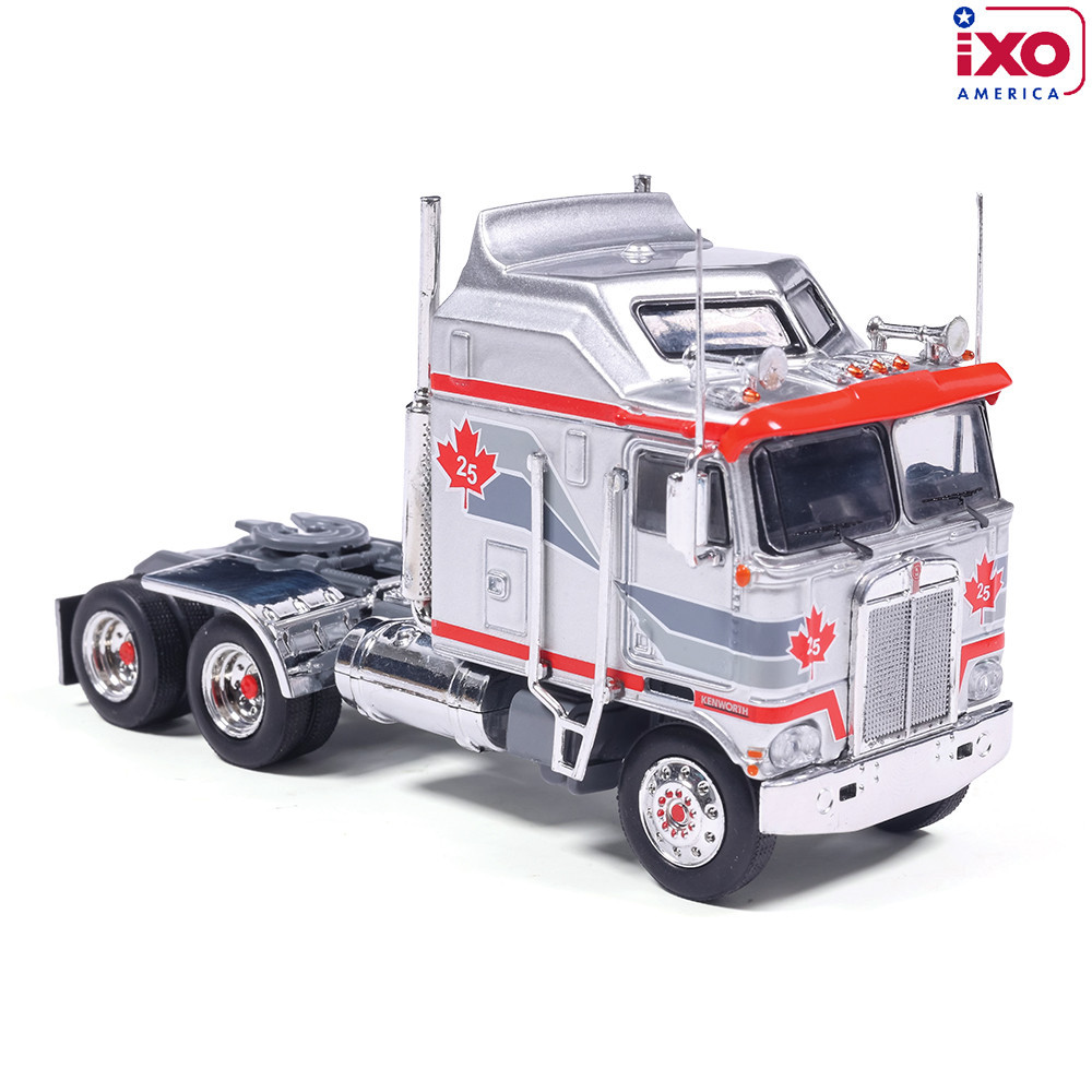 Pre-order, deposit only -  IXO - 1:64 1976 Kenworth K100 Aerodyne Canada 25 - Grey