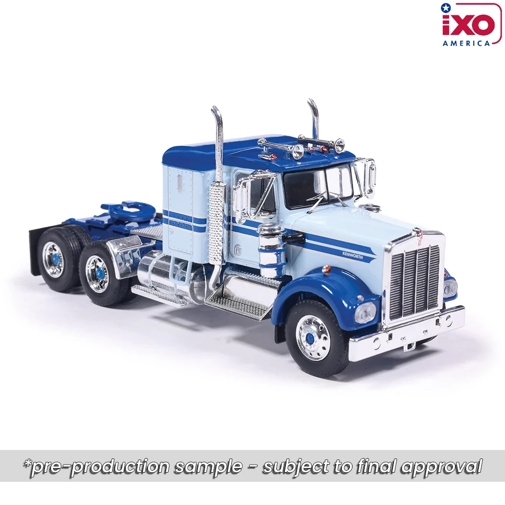 IXO - 1:64 1976 Kenworth W900A - Blue and Blue