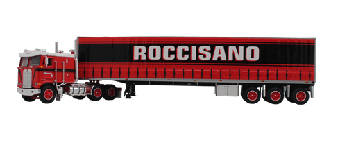Roccisano - Kenworth K100 Flattop with Tri-Axle Simulate Curtain-Side Trailer Roccisano - Kenworth K100 Flattop with Tri-Axle Simulate Curtain-Side Trailer