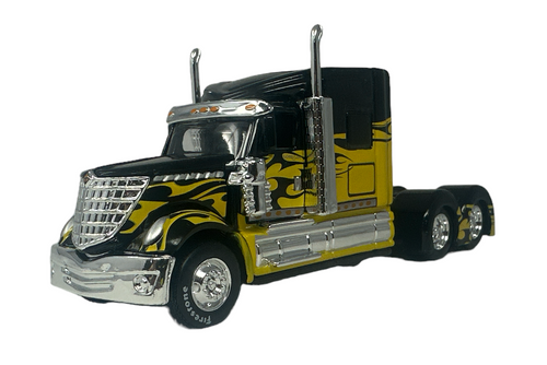 1:64 Maisto International Lonestar Cab - Black & Yellow