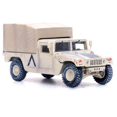 1:64 Panzerkampf - M998 HMMWV 1st Battalion, 37th Armored Regiment, 3rd Combat Brigade, 1st Armored Division, Gulf War, Iraq, February 1991 1:64 Panzerkampf - M998 HMMWV 1st Battalion, 37th Armored Regiment, 3rd Combat Brigade, 1st Armored Division, Gulf War, Iraq, February 1991