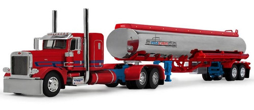 Pre-Order, Deposit only - 69-2148: Big Rigs® Series II #3 - Sancken Custom Truck by Amcan Peterbilt Model 389 with 36” Flat Top Sleeper & Heil Fuel Tank Trailer