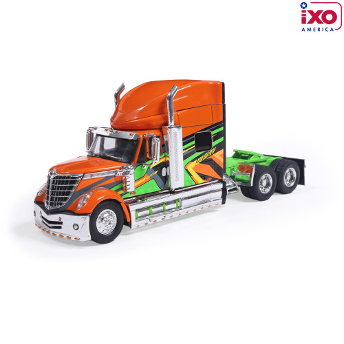 Pre-order, deposit only - ixo - 1:64 2010 International Lonestar - Orange and Green