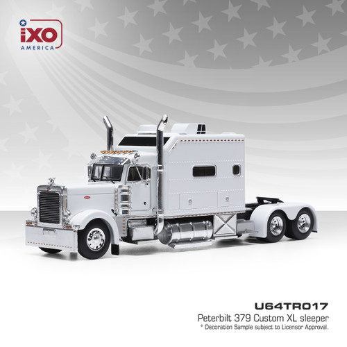 Pre-order, deposit only - ixo - 1:64 Peterbilt 379 - White