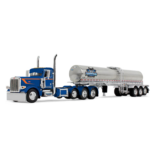 Pre-Order, Deposit only - 69-2165: Finnesgard Peterbilt 389 Tri-Axle with 36 Sleeper & Walker Milk Tank Trailer