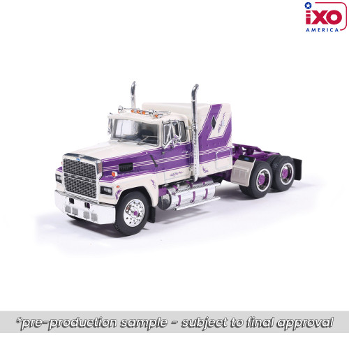 Pre-order, deposit only - ixo - 1:64 1978 Ford LTL-9000 - Purple & Cream