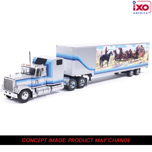 Pre-order, deposit only - 1:43 1980 GMC General with trailer - White