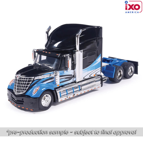 Pre-order, deposit only - ixo - 1/64 2010 International Lonestar - Black and Blue