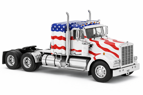 Pre-order, deposit only - 1:64 197Kenworth - Red, White & Blue