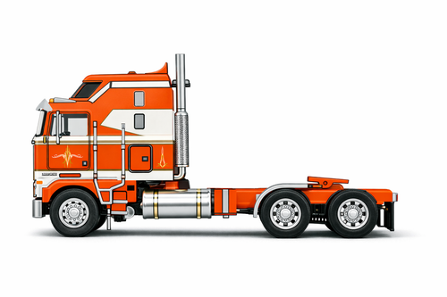 Pre-order, deposit only - IXO - 1:64 1976 Kenworth K100 Aerodyne - Orange