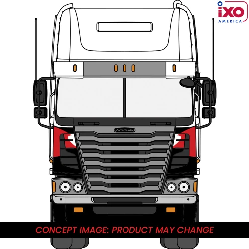 Pre-order, deposit only - ixo - 1:64 2002 Freightliner Argosy - Red and Black