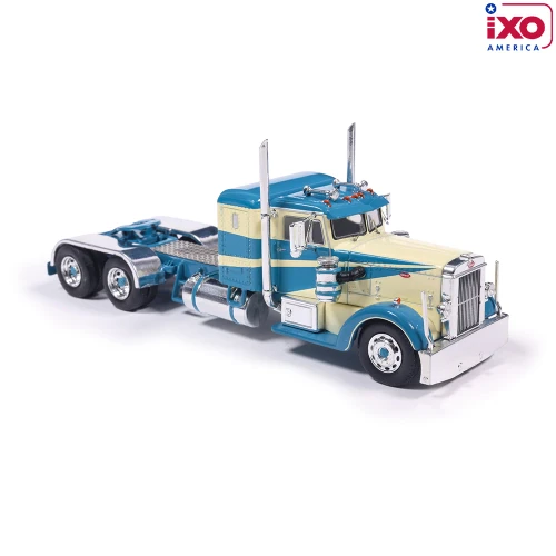 Pre-order, deposit only - ixo - 1:64 1952 Peterbilt 350 - Teal/ & Cream