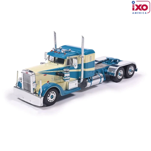 Pre-order, deposit only - ixo - 1:64 1952 Peterbilt 350 - Teal/ & Cream