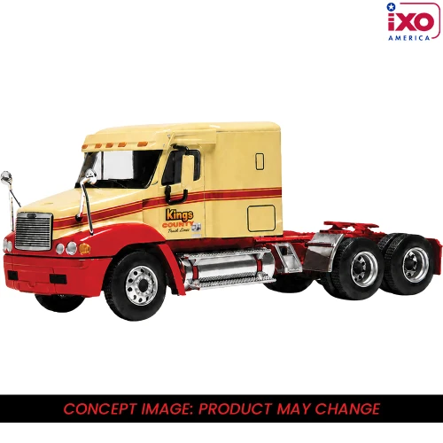 IXO - Pre-order, deposit only - 1:64 2003 Freightliner Century Class 112 Sleeper Kings County - Yellow